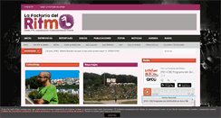 Desktop Screenshot of lafactoriadelritmo.com
